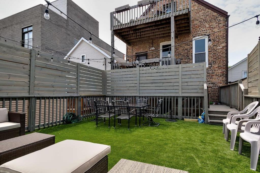Central Chicago Suite2 Access To Patio Zewnętrze zdjęcie